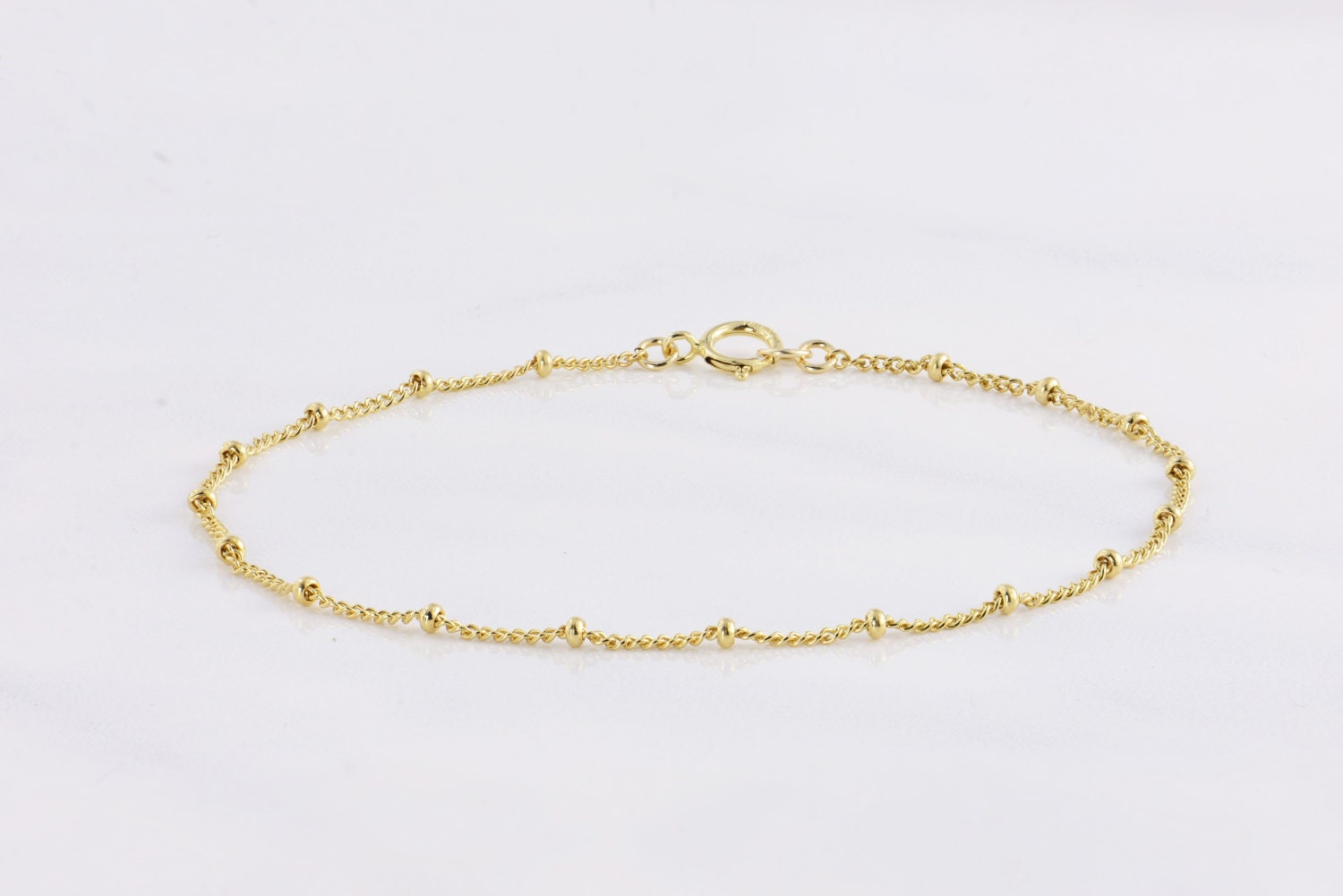 Beaded Station Bracelet