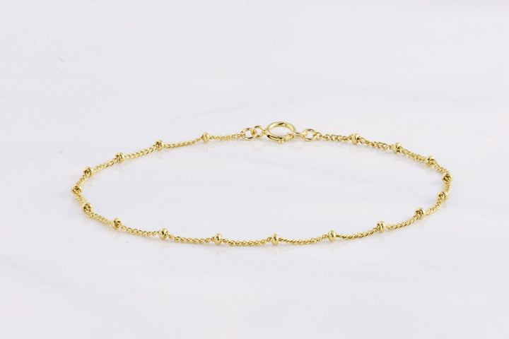 Minimal Charm Bracelet