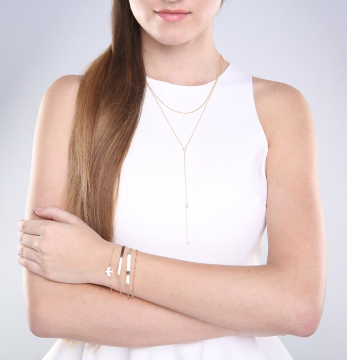 Minimal Charm Bracelet