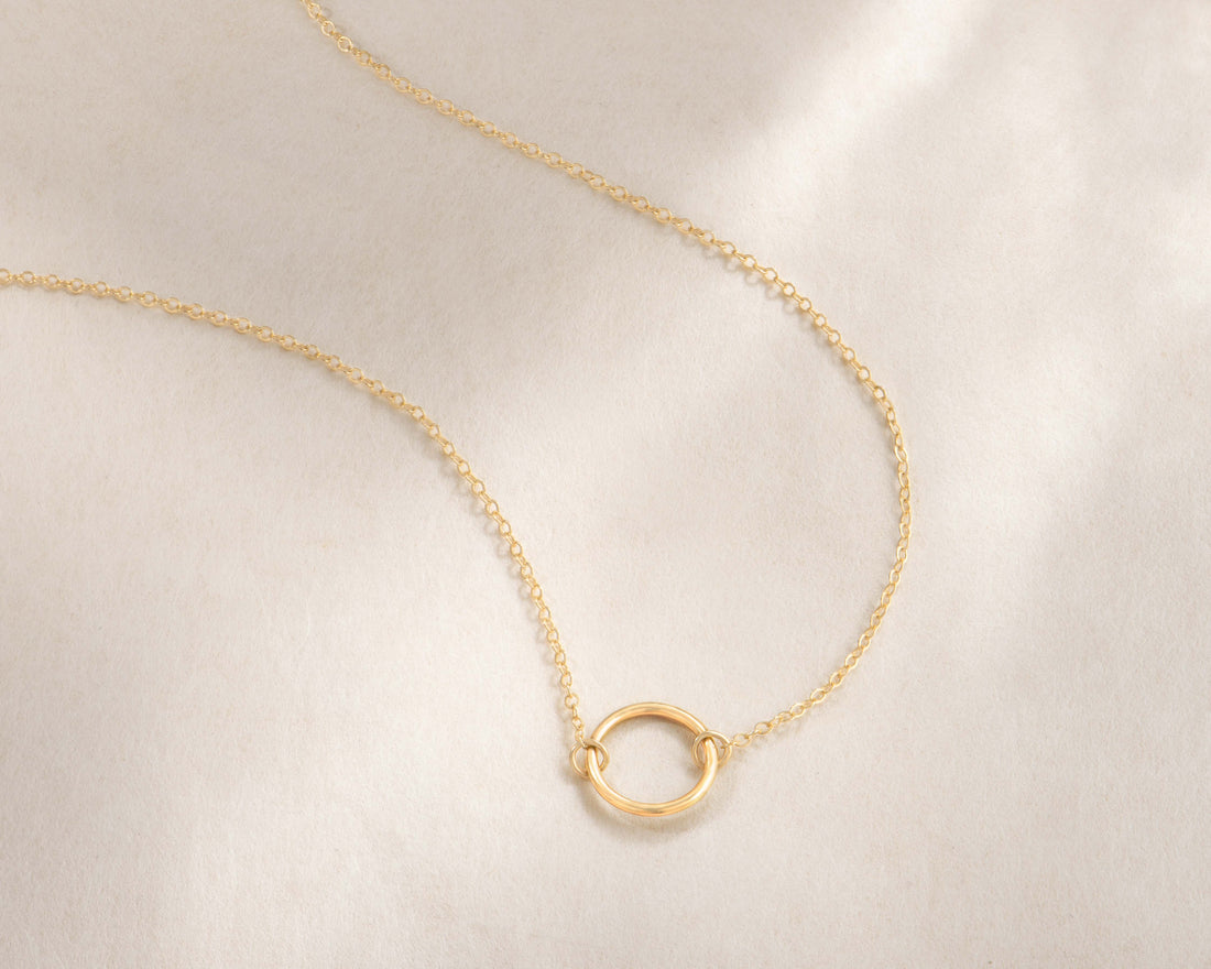 Circle Pendant Necklace