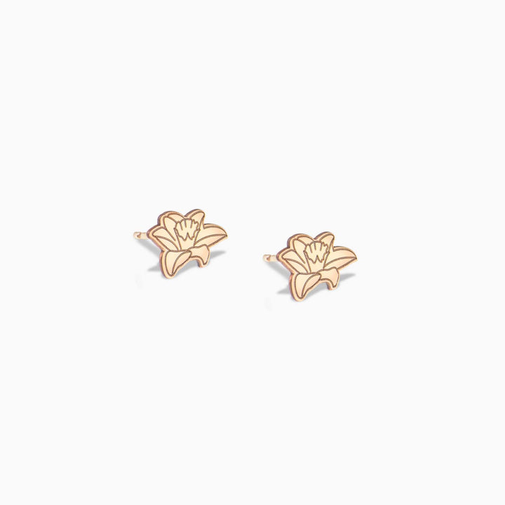 Birth Flower Earring