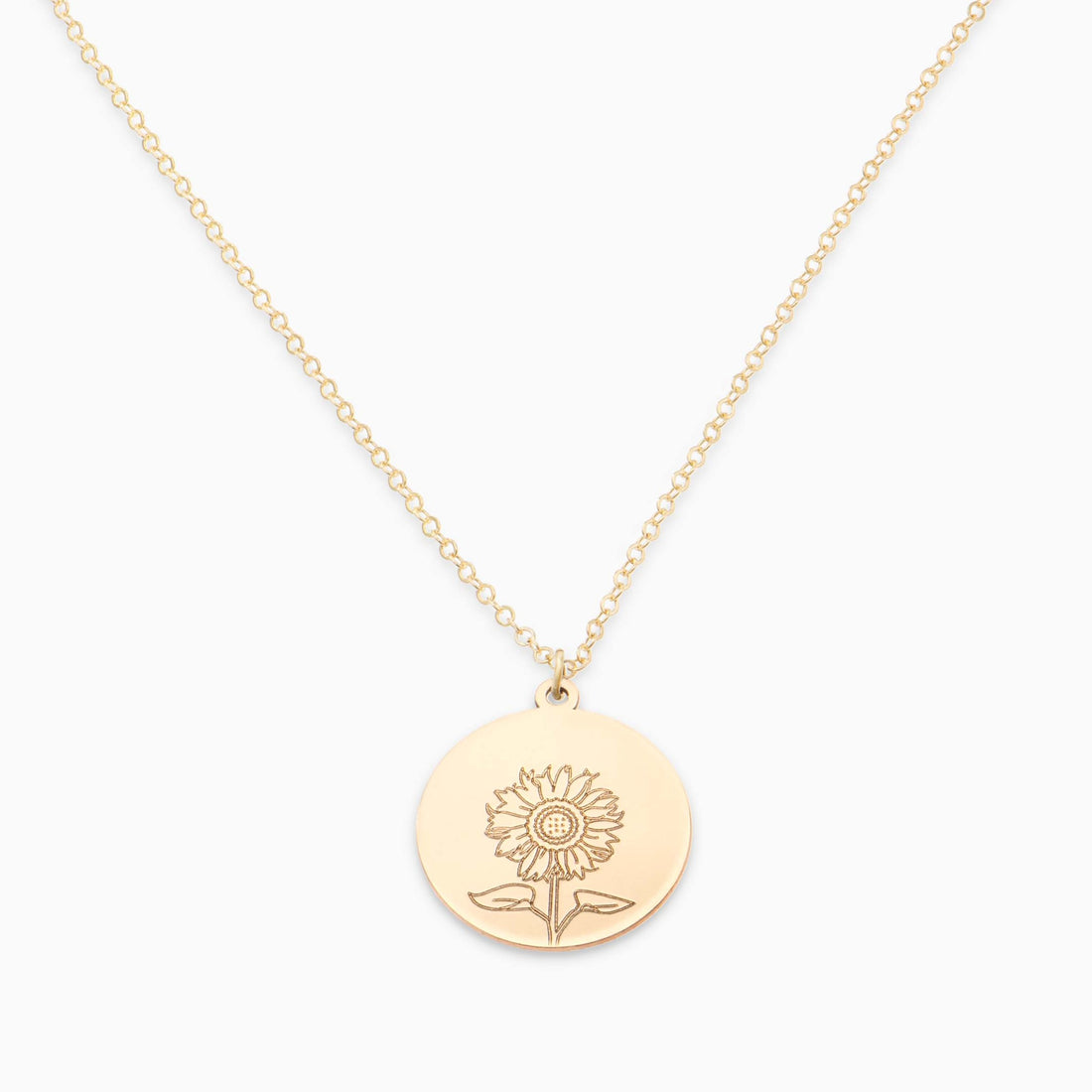 Birth Flower Necklace