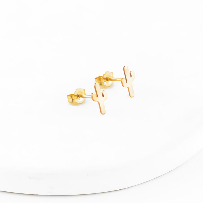 Cactus Stud Earrings