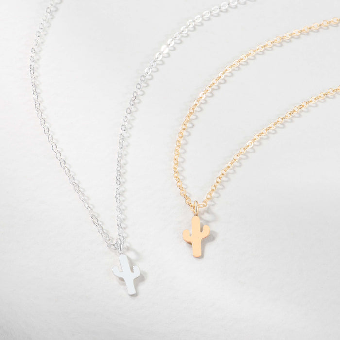 Mini Cactus Necklace