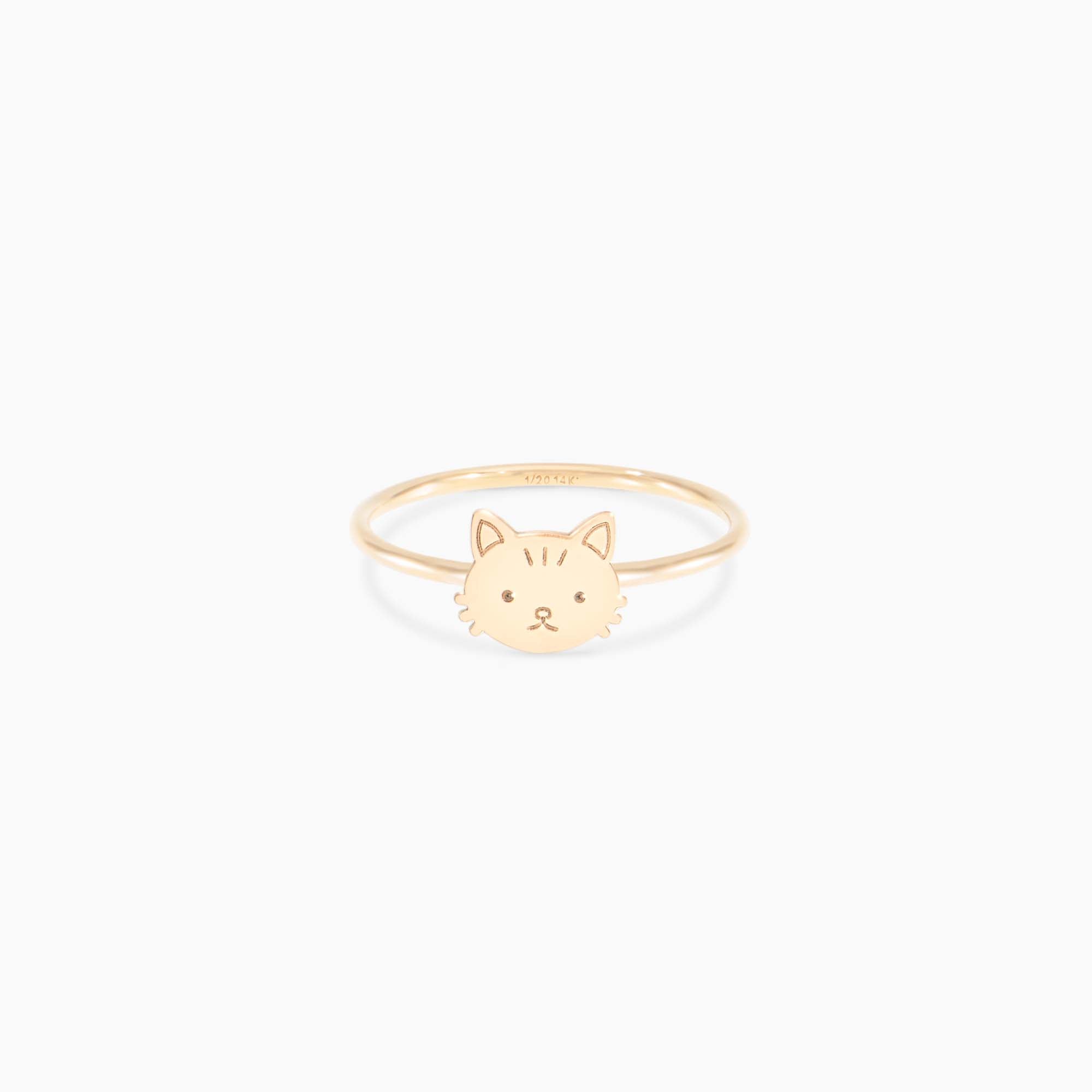 Cat Face Ring