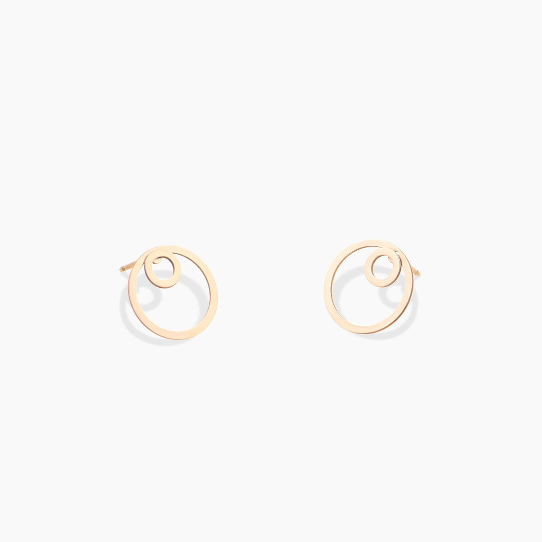 Circle Jacket Earrings
