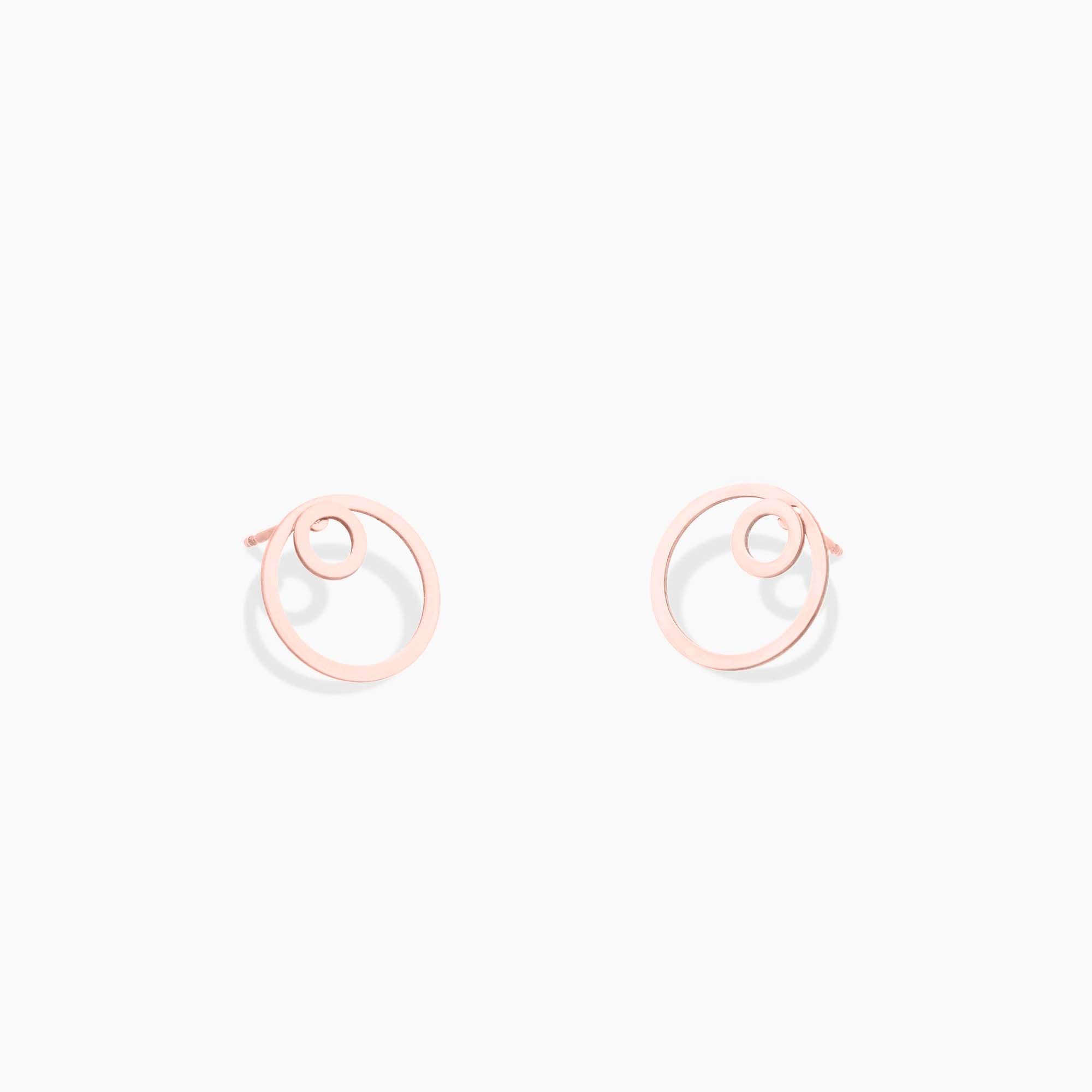 Circle Jacket Earrings