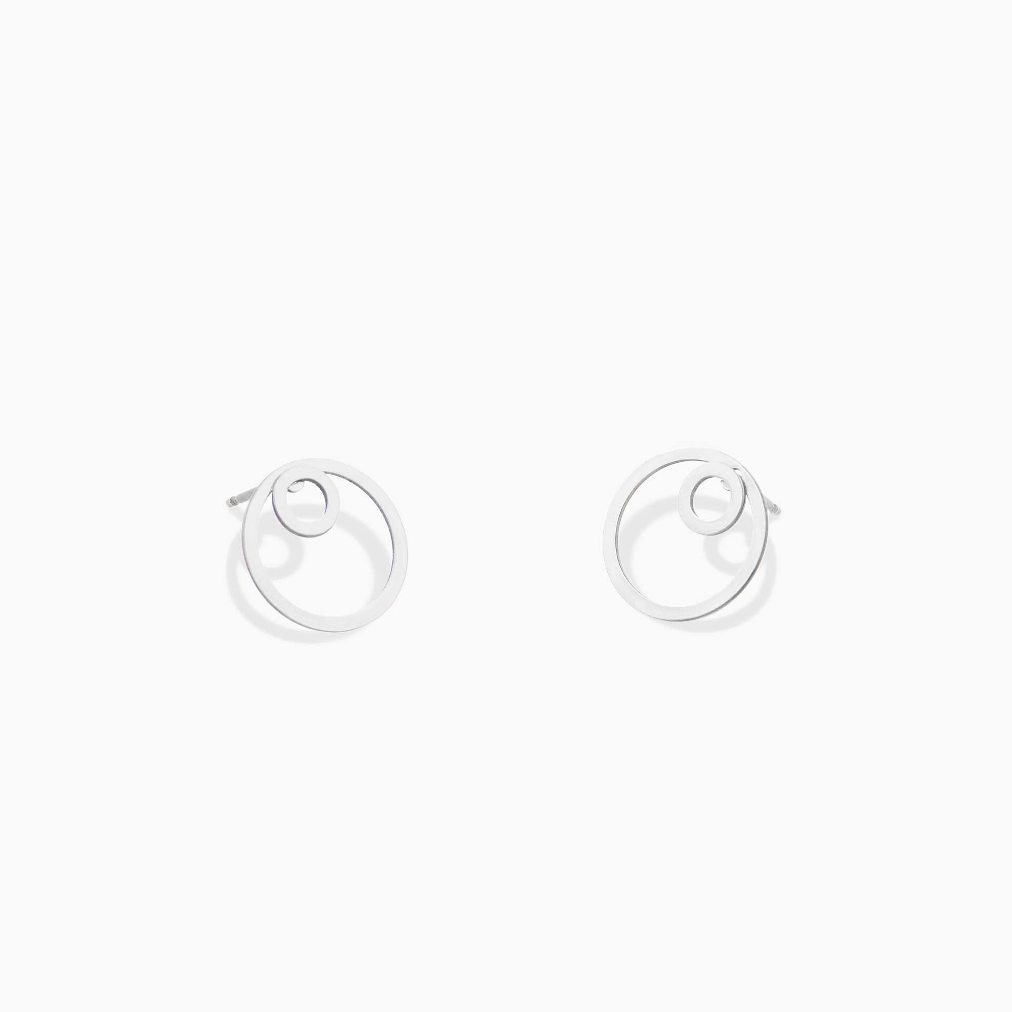 Circle Jacket Earrings