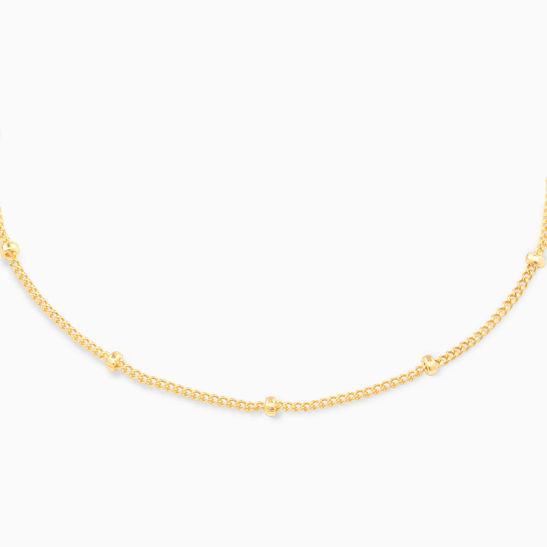 Satellite Chain Beady Necklace