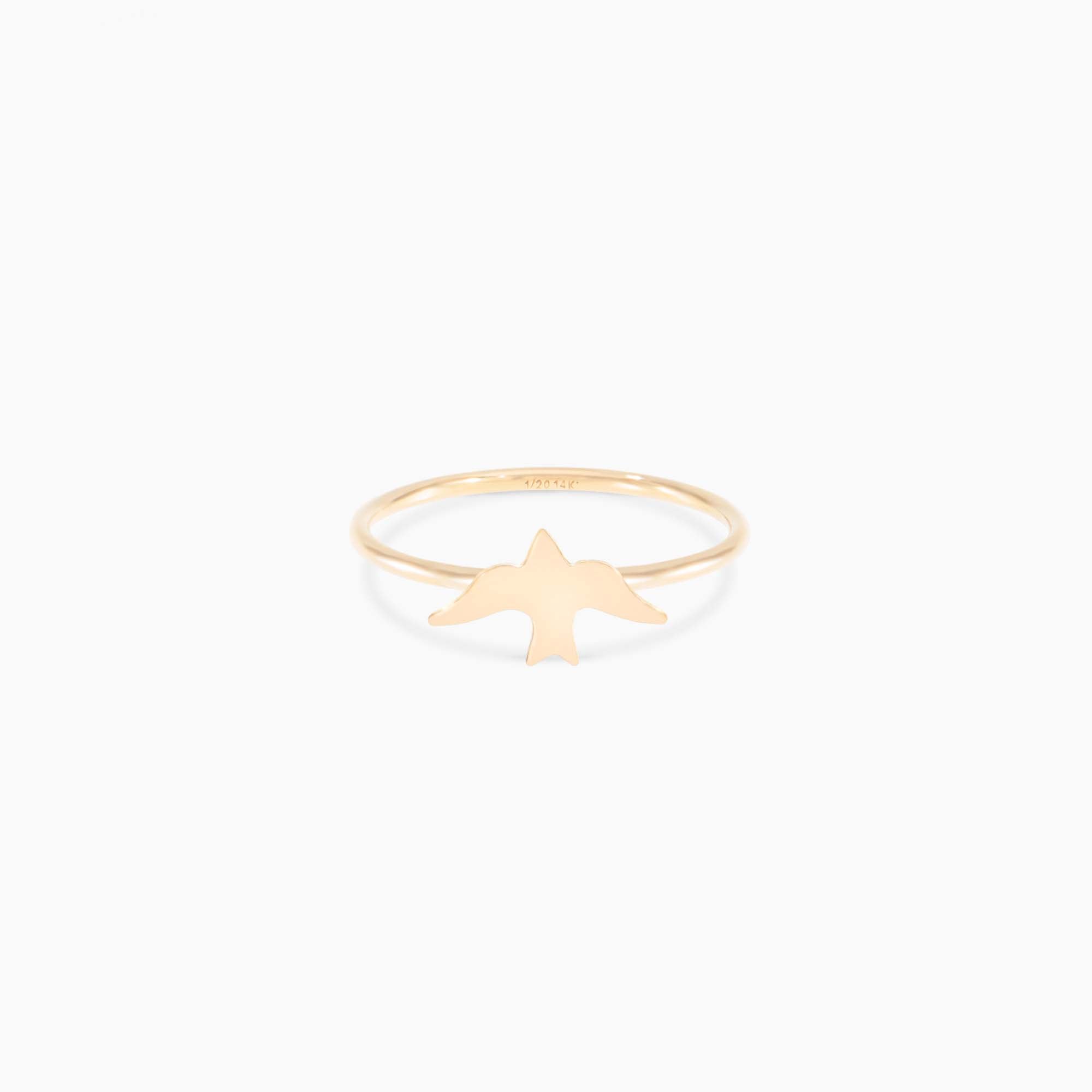 Flying Dove Ring