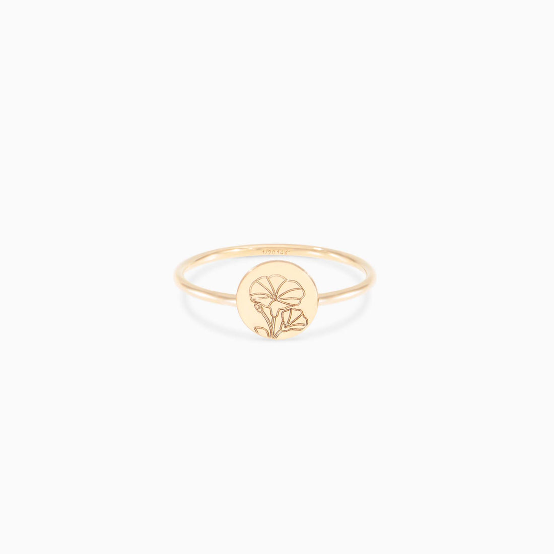 Daffodil Birth Flower Ring