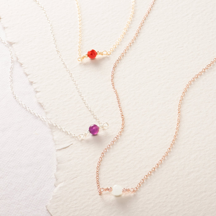 Bead Pendant Necklace