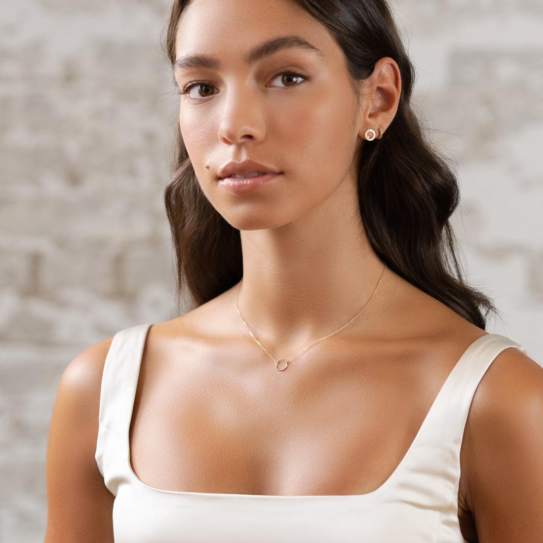 Circle Pendant Necklace