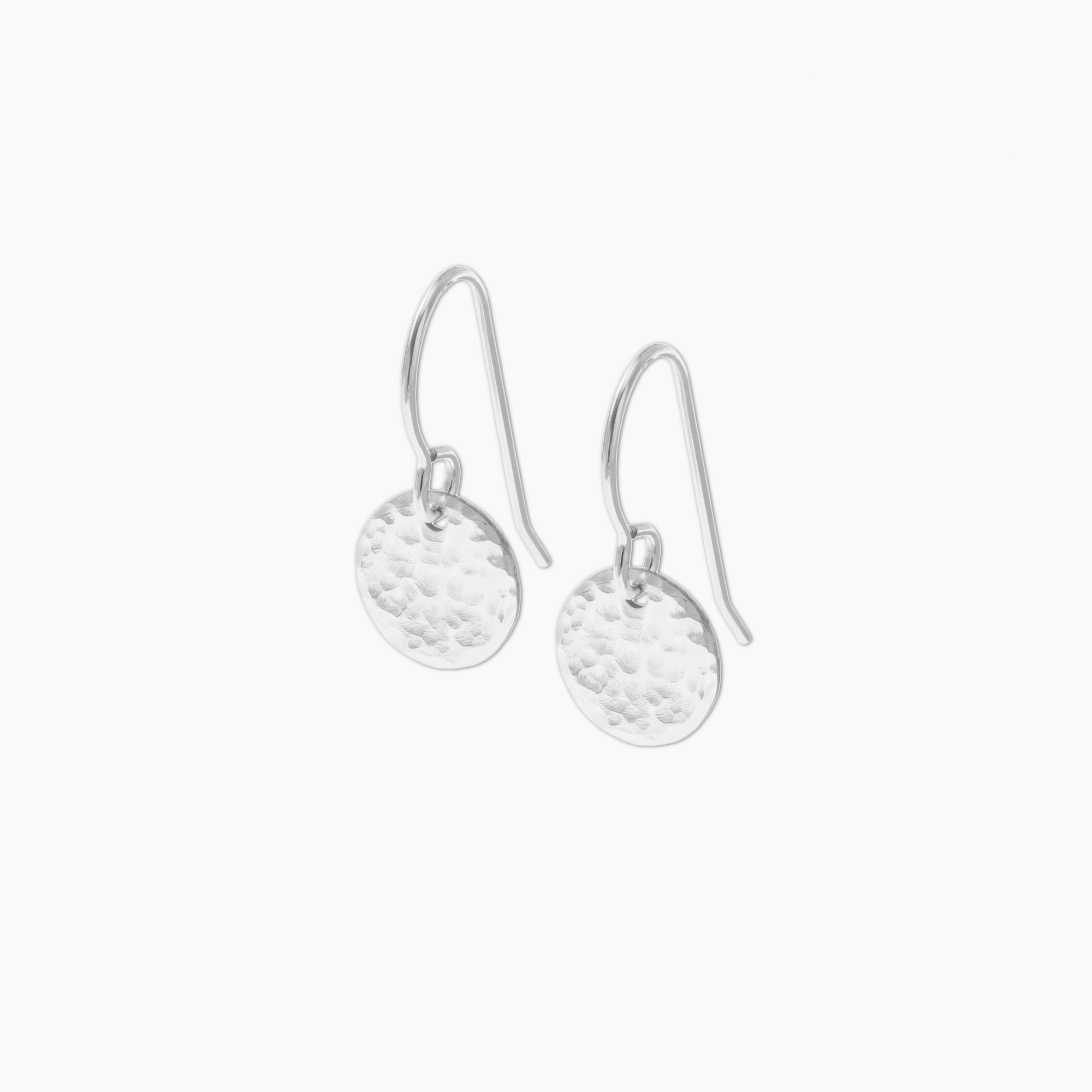 Disc Drop Earrings