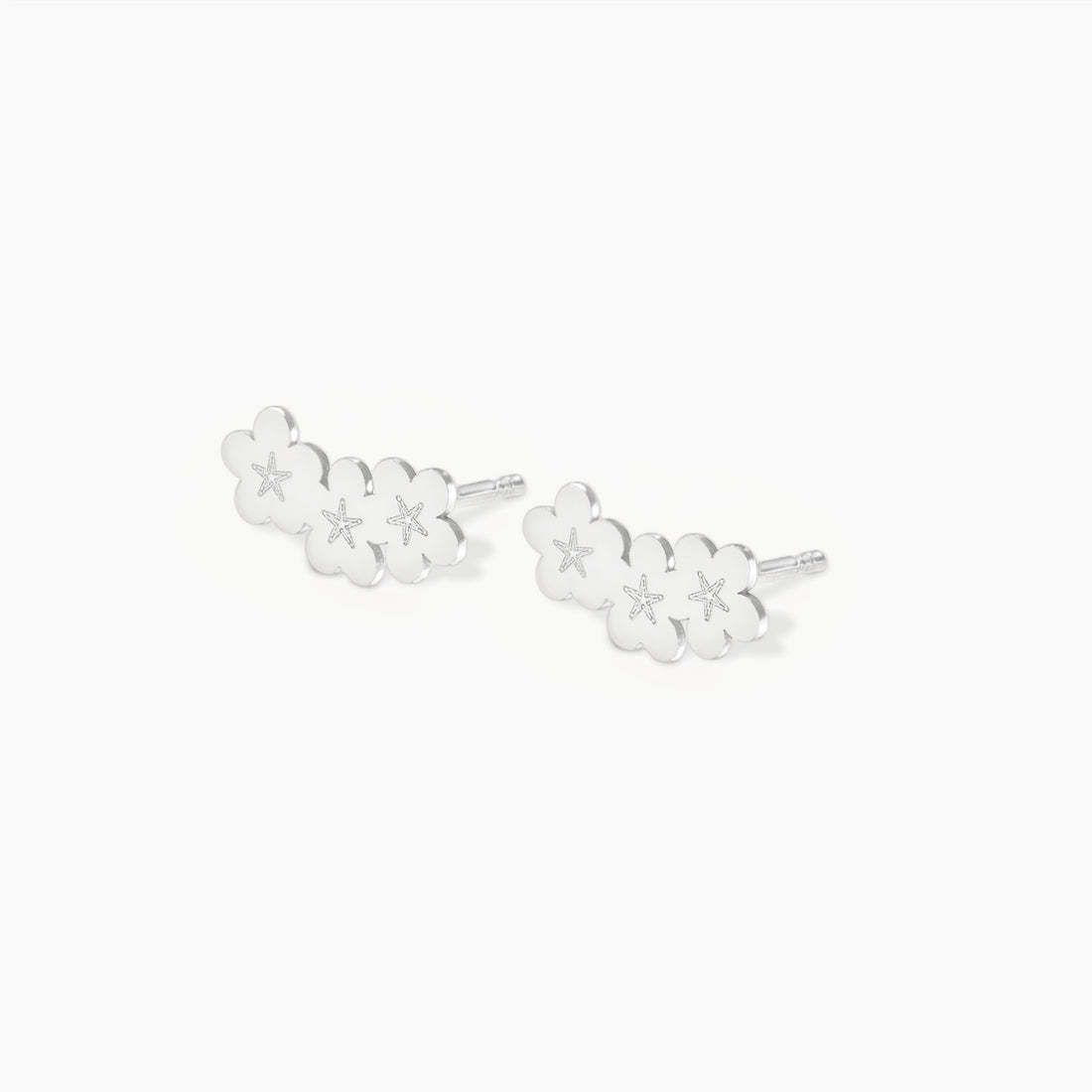 Cherry Blossom Stud Earrings