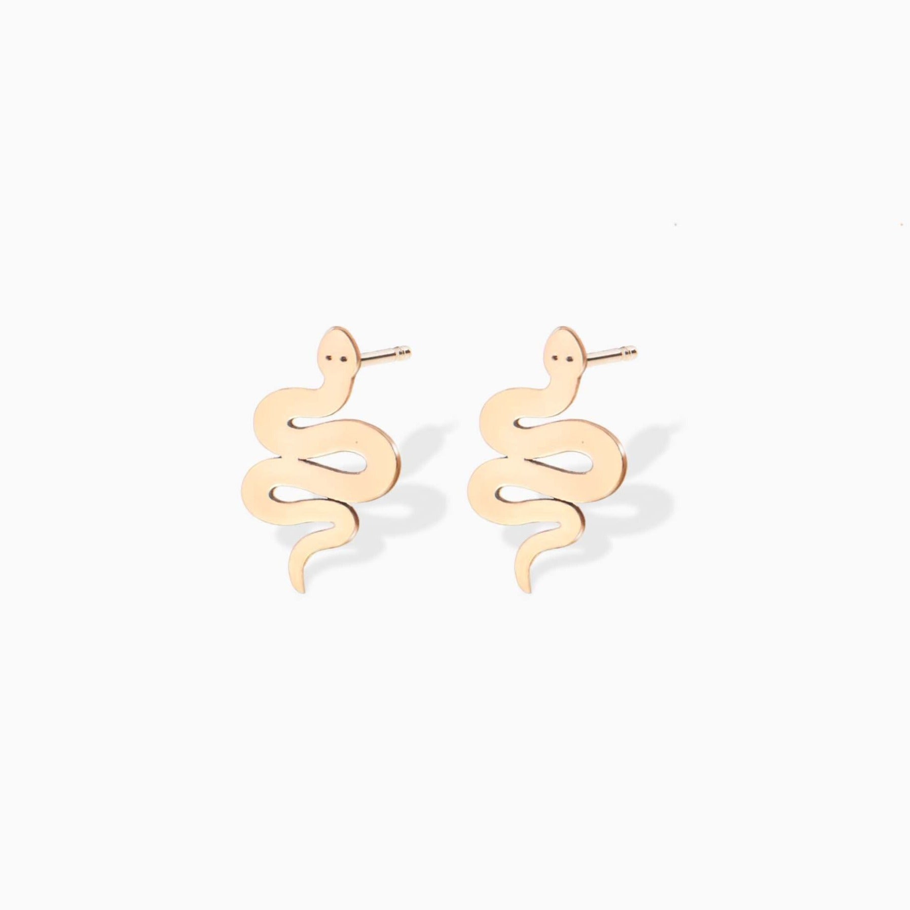 Snake Stud Earrings