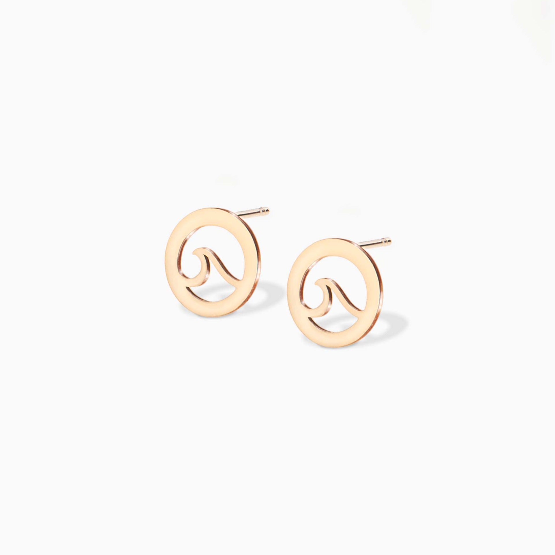 Wave Stud Earrings