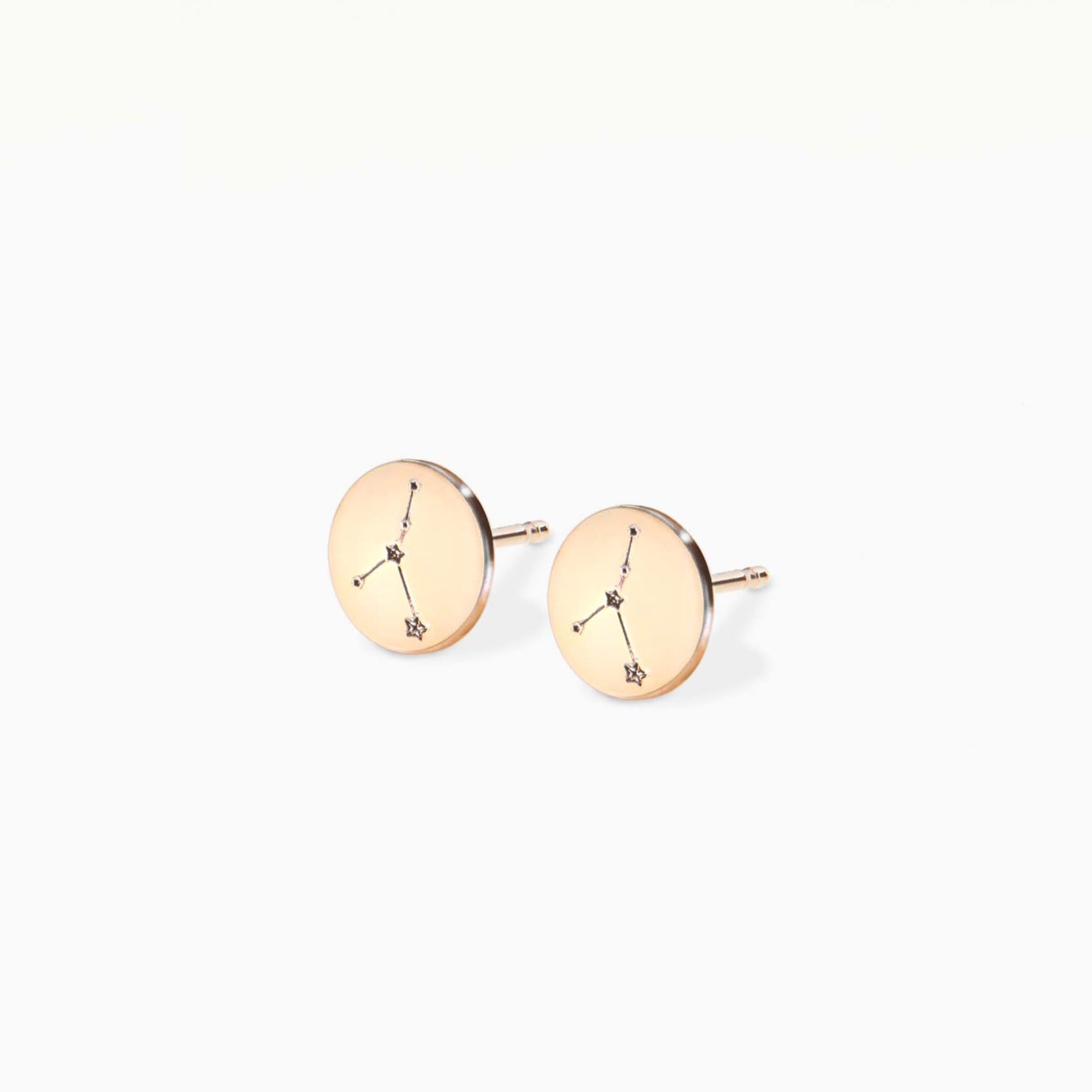 Zodiac Constellation Stud Earrings