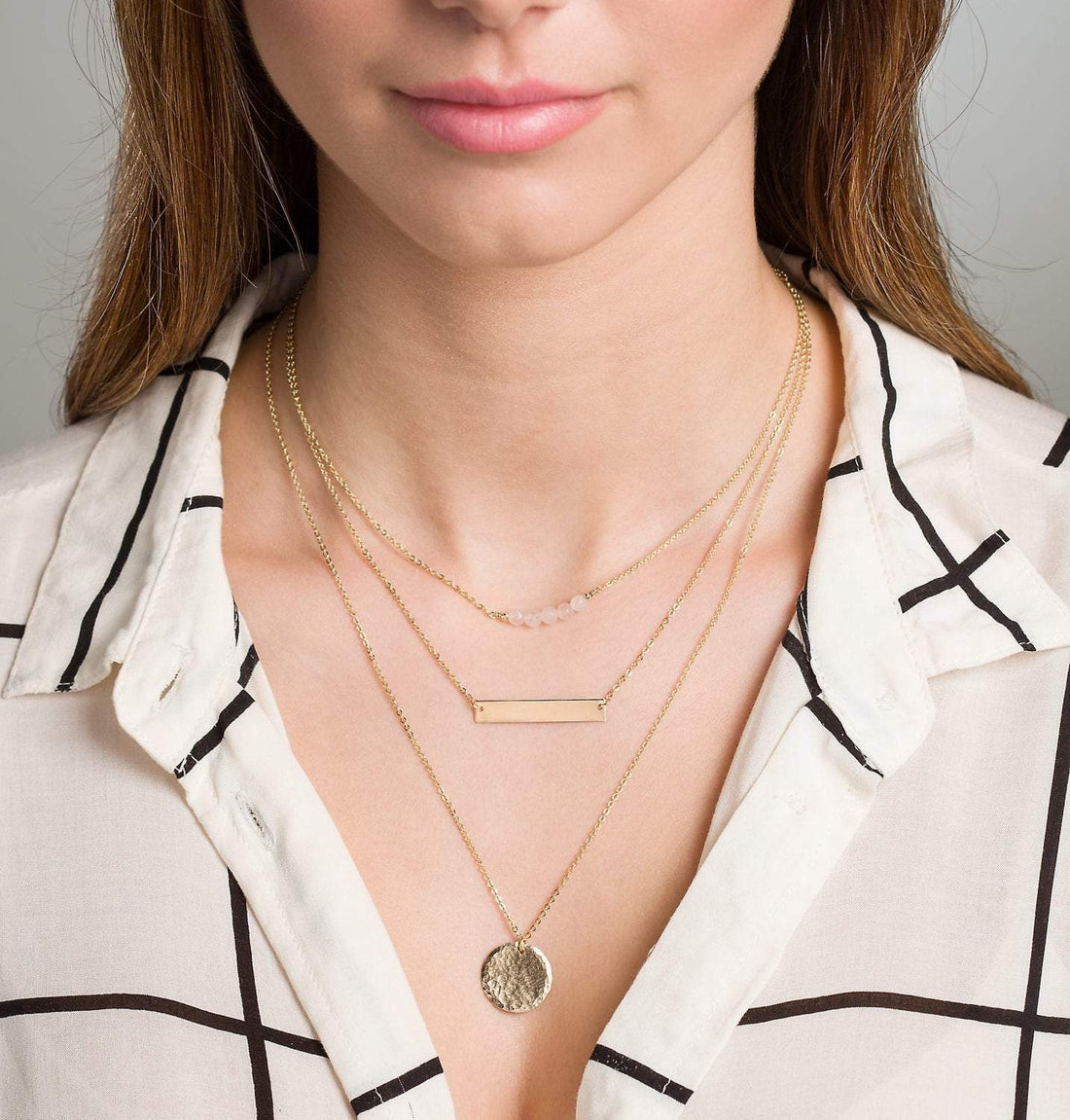 Bead Pendant Necklace
