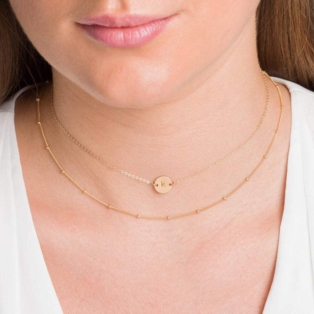 Satellite Chain Beady Necklace