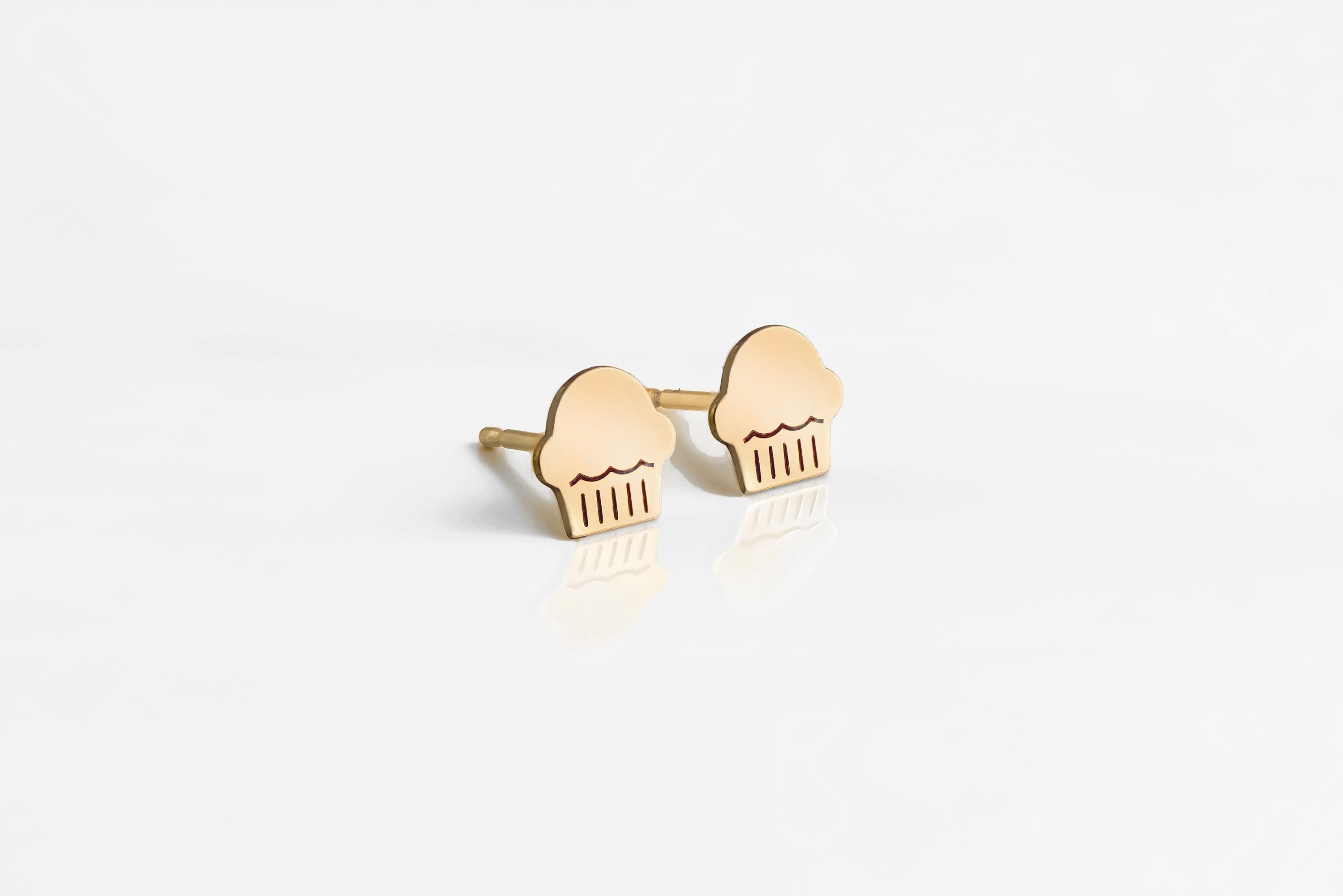 Cupcake Stud Earrings