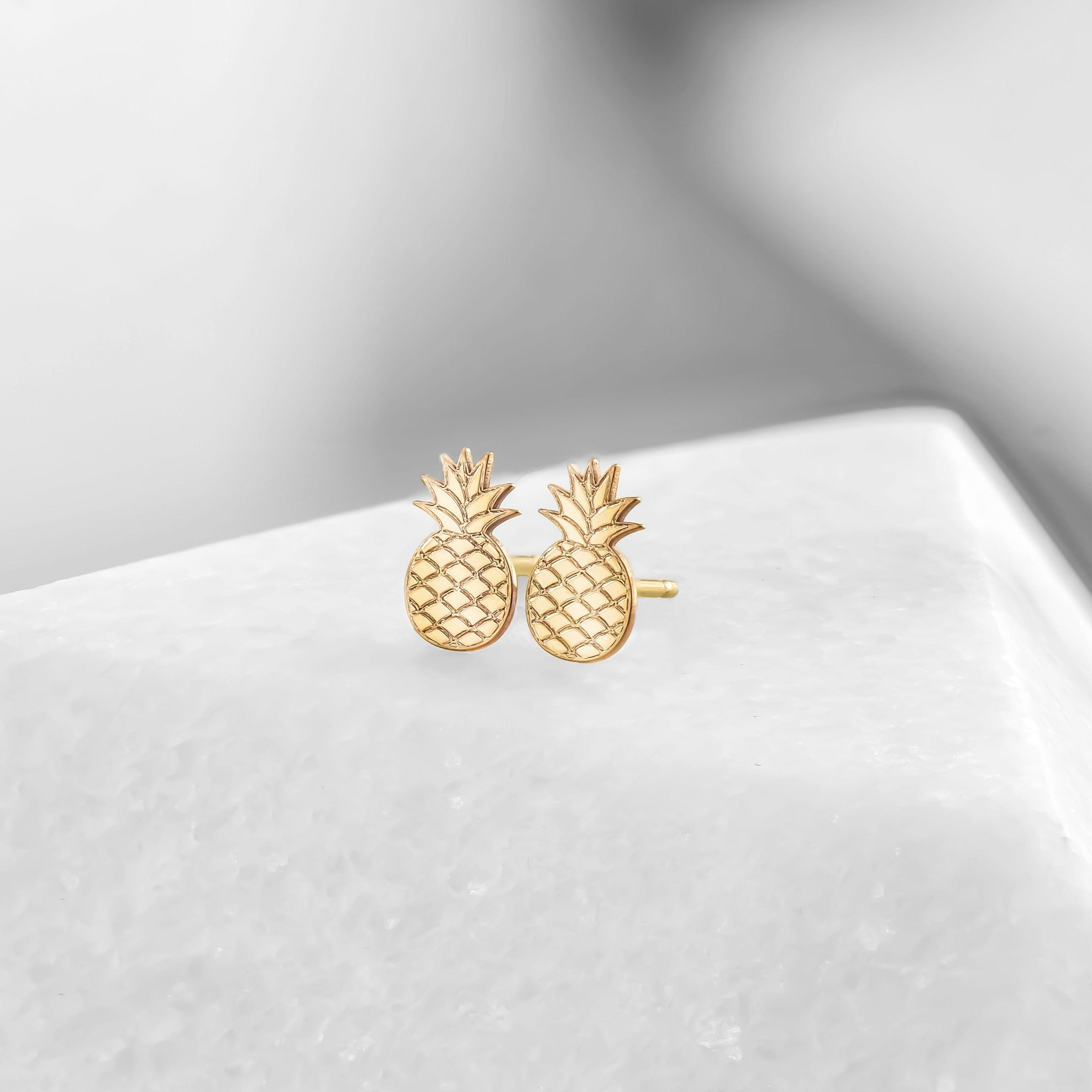 Pineapple Stud Earrings