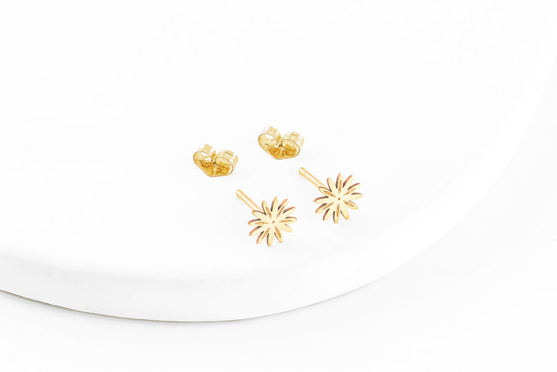 Flower Stud Earrings