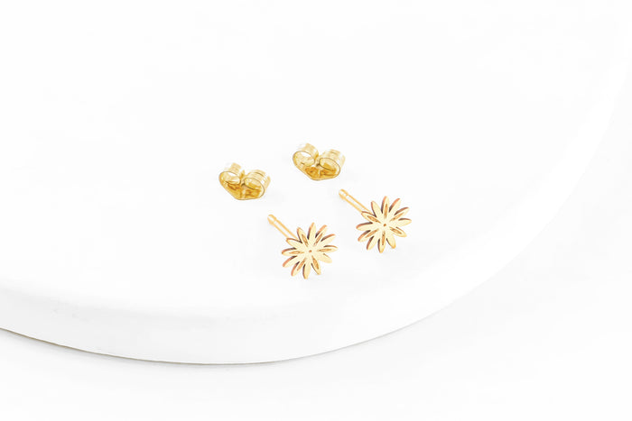 Flower Stud Earrings