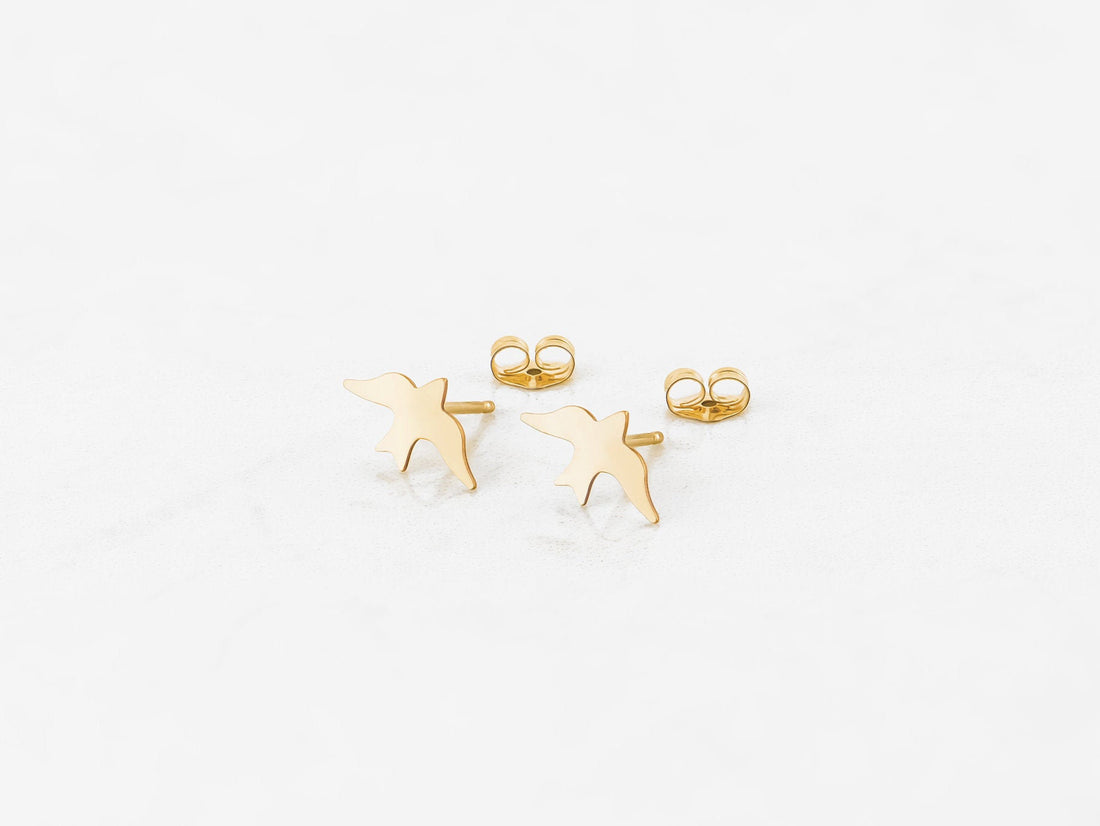 Dove Stud Earrings