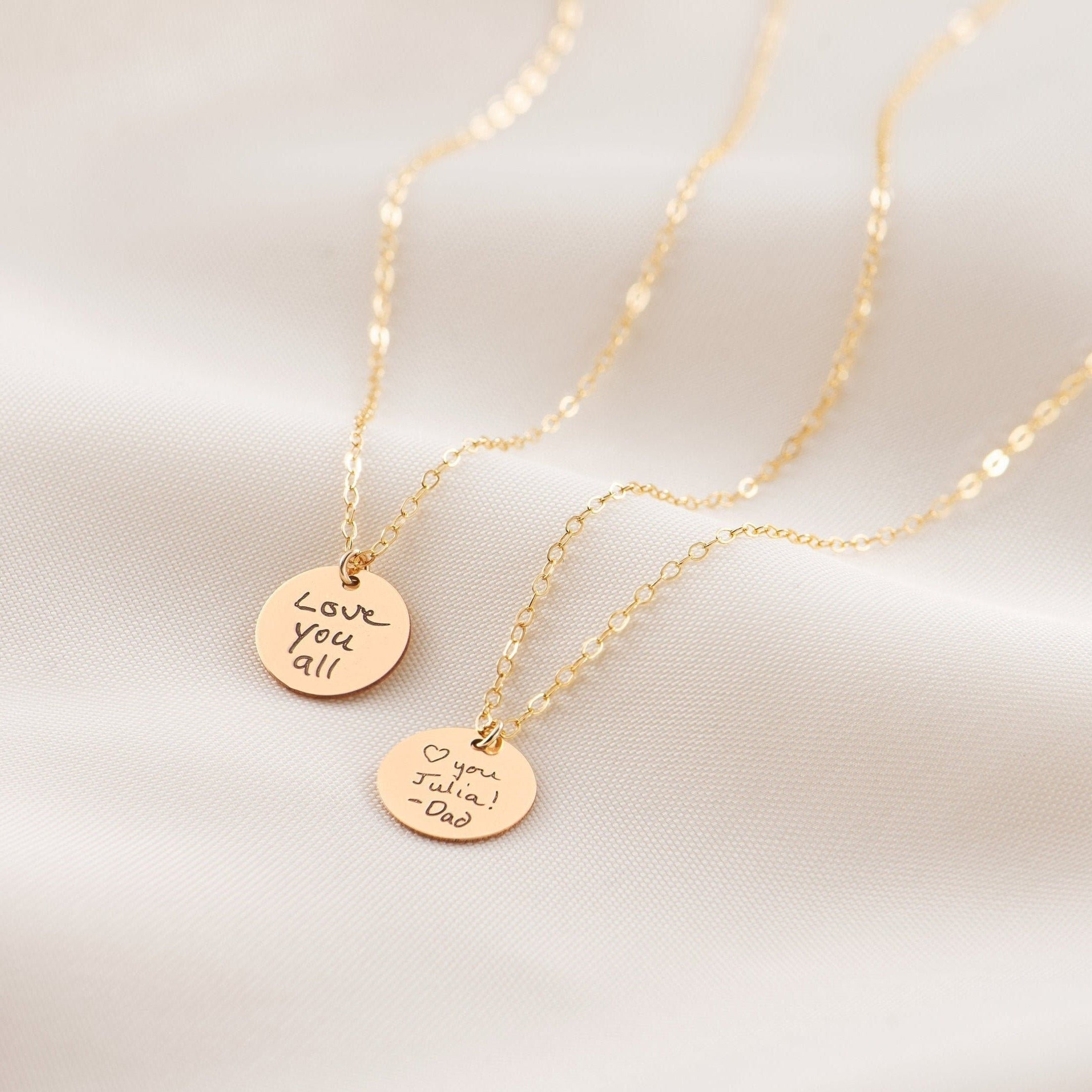 Personalized Disc Necklace