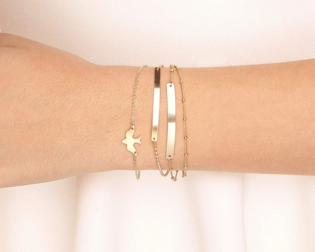 Dove Cable Bracelet