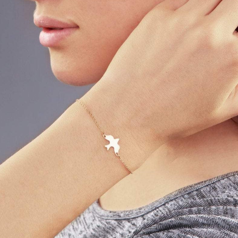 Dove Cable Bracelet