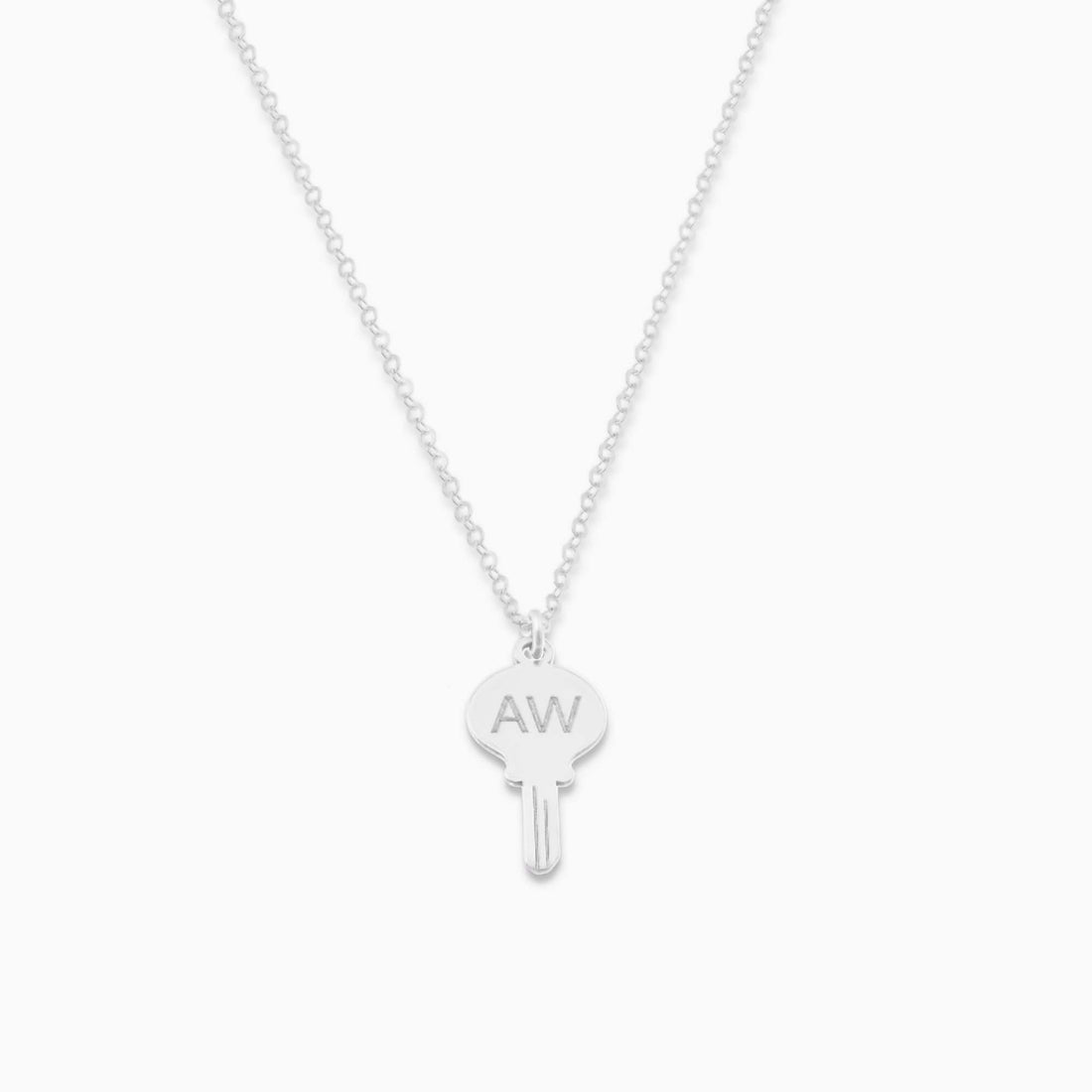 AW Key Pendant Necklace