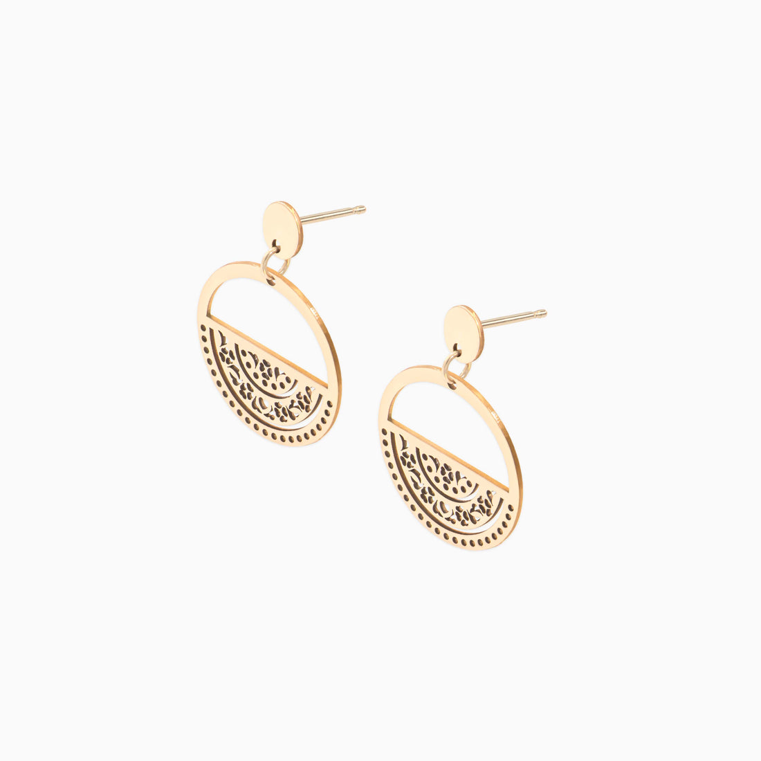 Mandala Drop Earrings